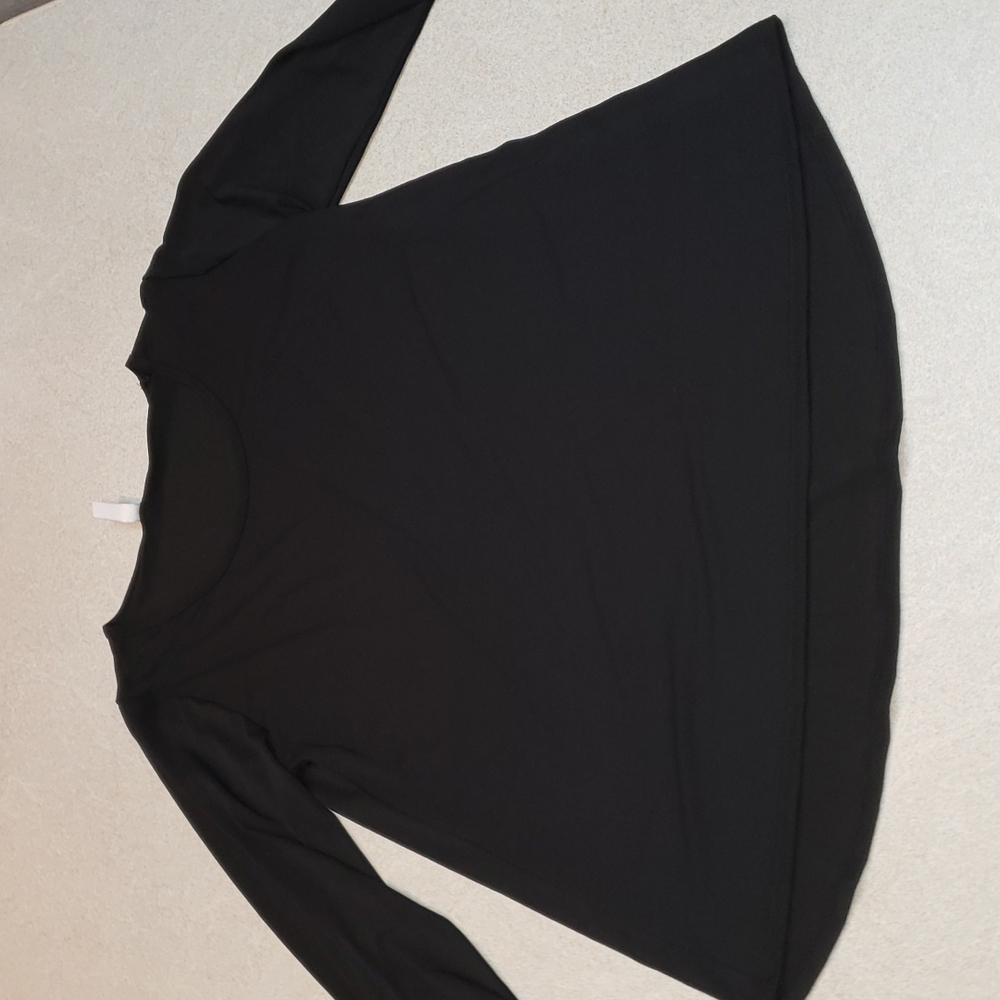 Lularoe Lynnae Long Sleeve Black